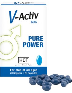 HOT V-Activ Pure Power Voor Mannen - 20 stuks