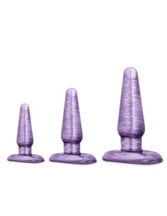 B Yours - Anaal Plug Set - Purple Swirl