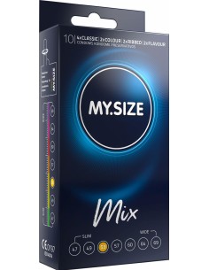MY.SIZE Mix 53 mm Condooms - 10 stuks