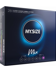 MY.SIZE Mix 69 mm Condooms - 28 stuks