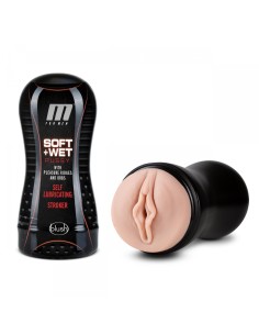 M for Men - Soft and Wet Masturbator Self Lubricating -...