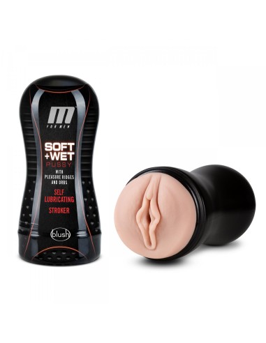 M for Men - Soft and Wet Masturbator Self Lubricating - Noppen & Ribbels
